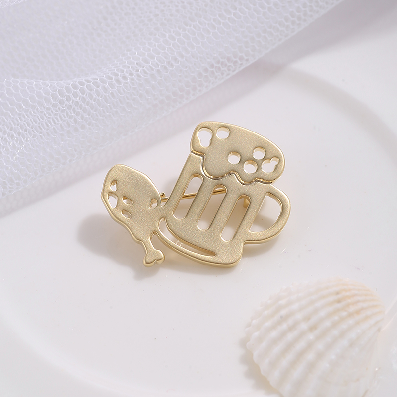 Cute Cactus Brooch Anti-glare Accessories Wholesale Nihaojewelry display picture 1