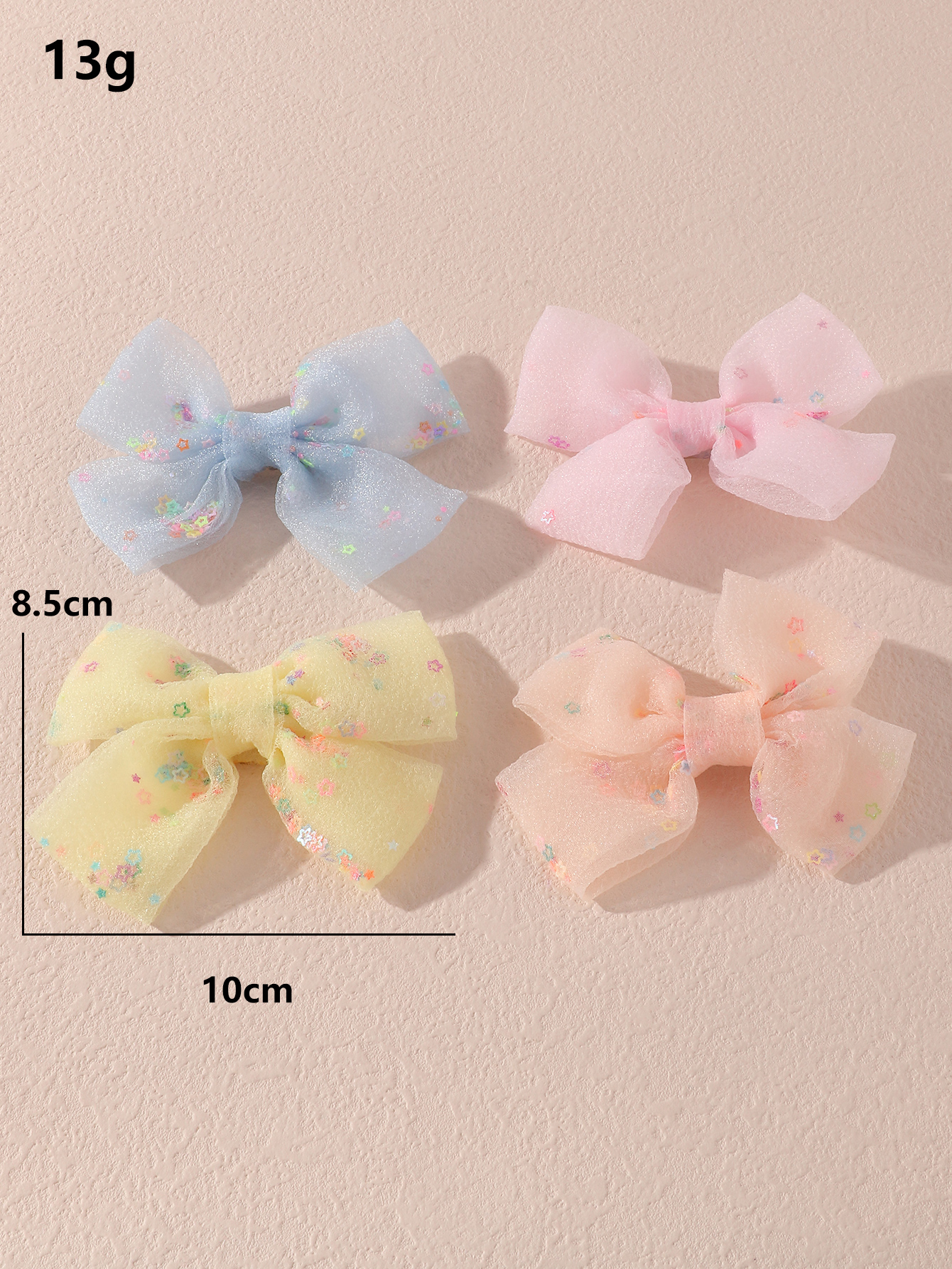 Net Yarn Butterfly Hairpin Baby Hairpin Set Wholesale Nihaojewelry display picture 5