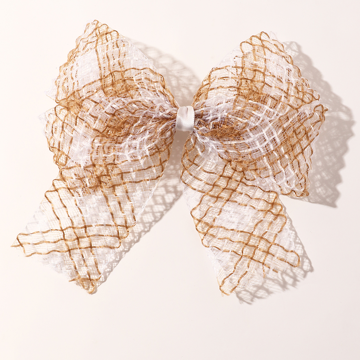 Contrast Color Mesh Bow Hairpin Wholesale Nihaojewelry display picture 2