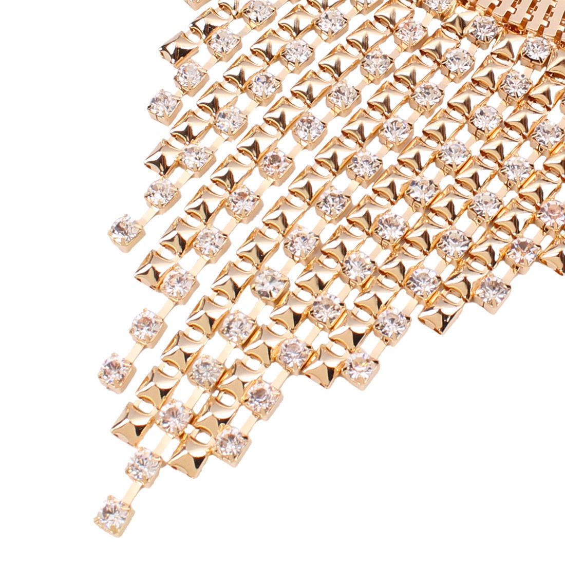 Boucles D&#39;oreilles De Collier De Diamant De Gland Multicouche De Mode En Gros Nihaojewelry display picture 4