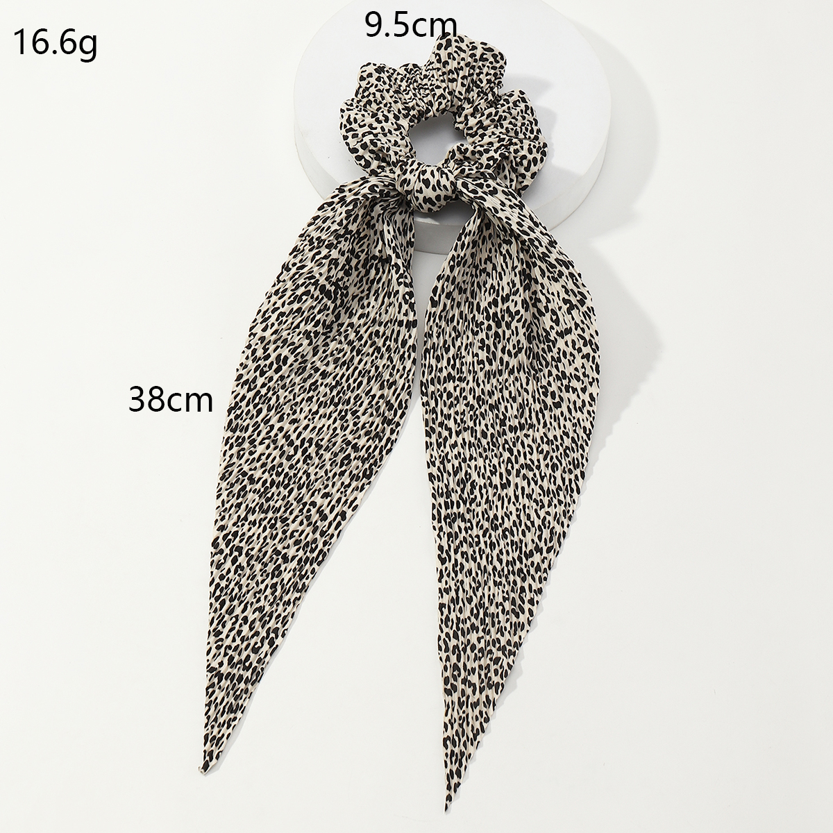 Vintage Fashion Leopard Ribbon Hair Tie Wholesale Nihaojewelry display picture 4
