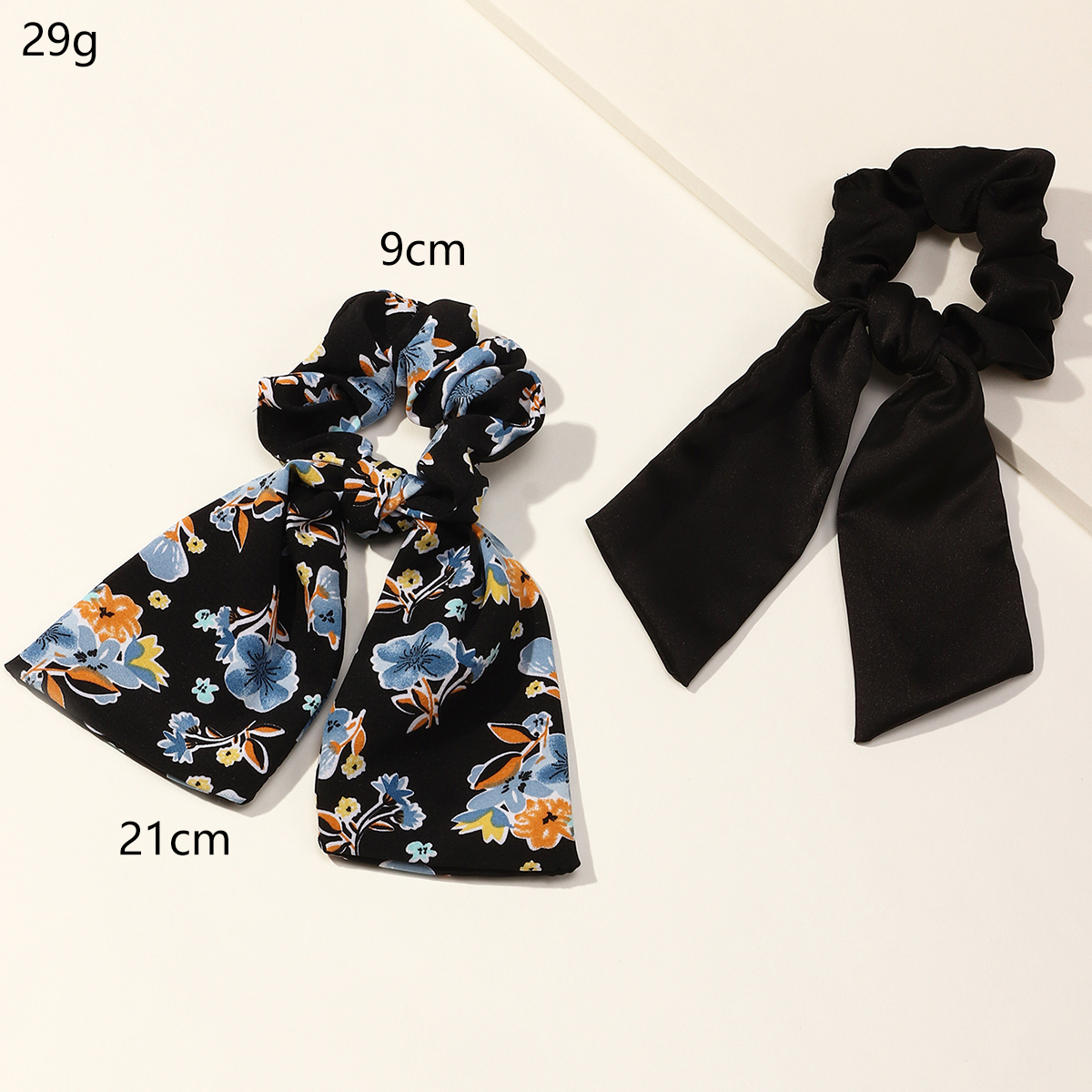 Fashion Vintage Chiffon Flower Scrunchies Wholesale Nihaojewelry display picture 3