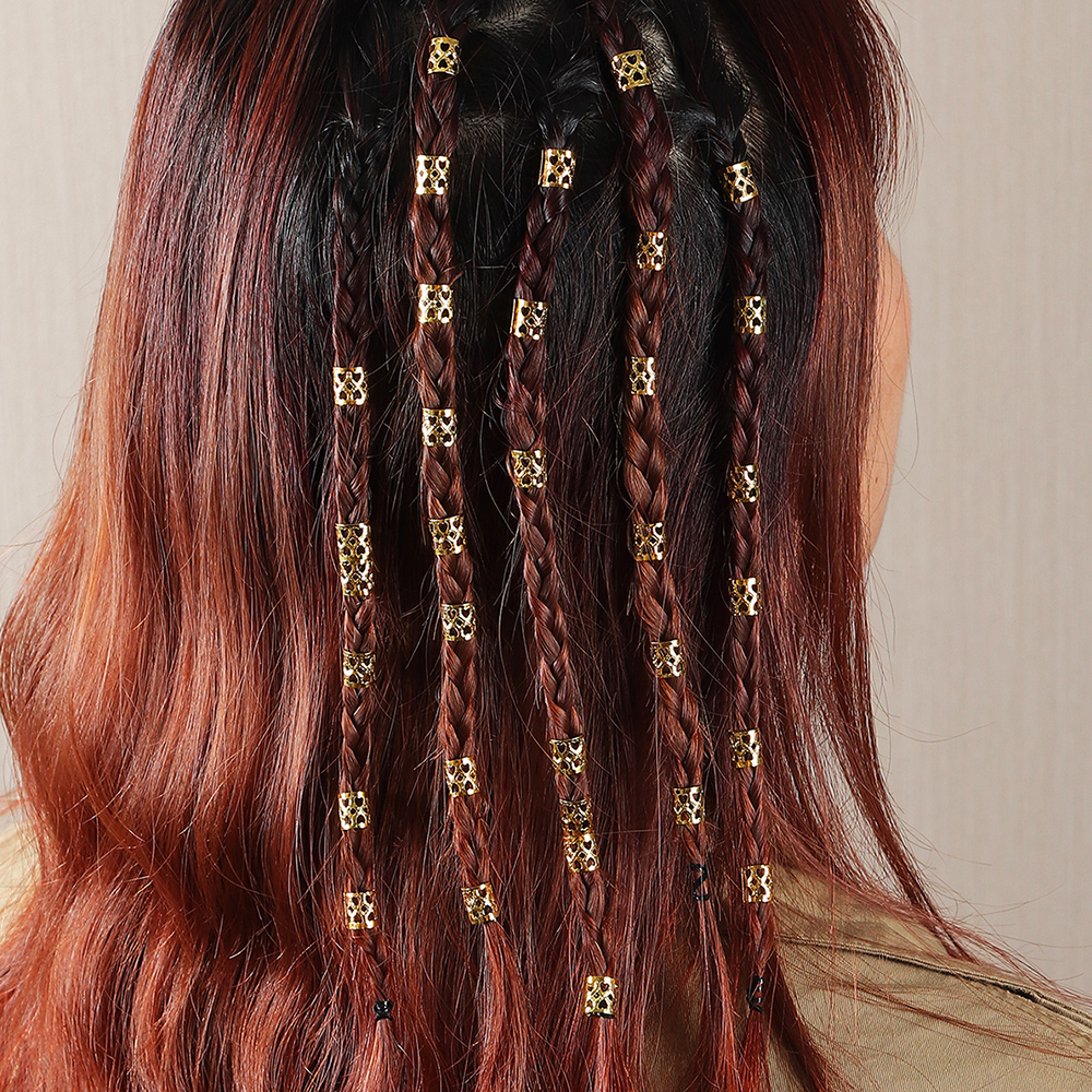 Dirty Braid Decorative Loop Hair Buckle display picture 21