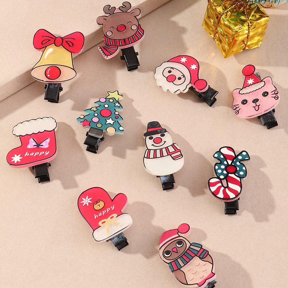 Christmas Series Cartoon Hairpin display picture 3