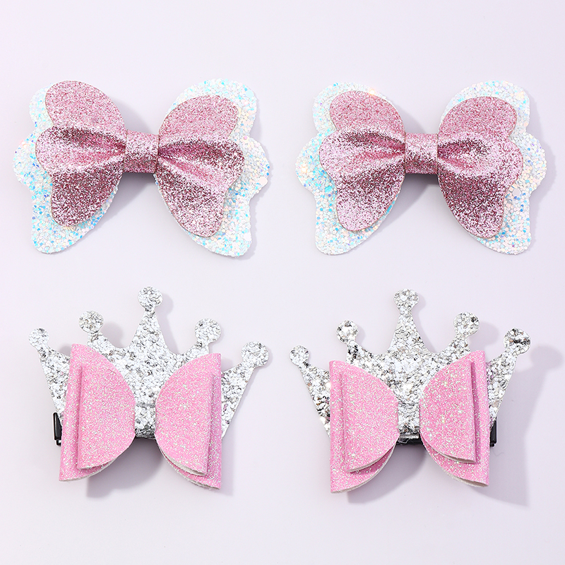 Bows Crown Hairpin Wholesale Nihaojewelry display picture 2