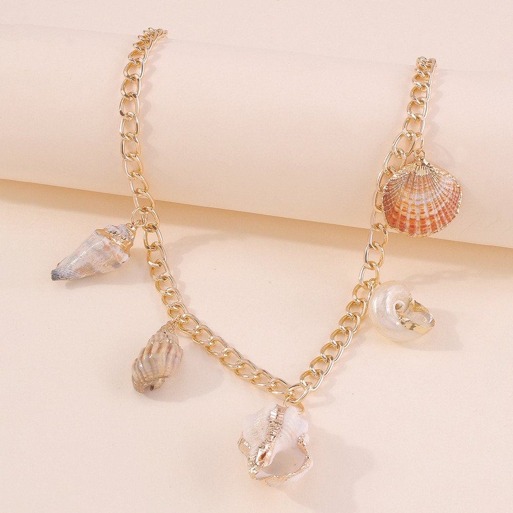 Fashion Conch Shell Pendant Waist Chain Wholesale Nihaojewelry display picture 3