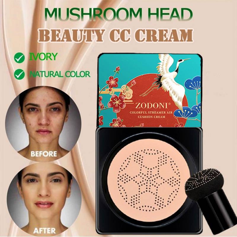 Mushroom Air Cushion Concealer Moisturizing Oil Control Does Not Take Off Makeup display picture 1