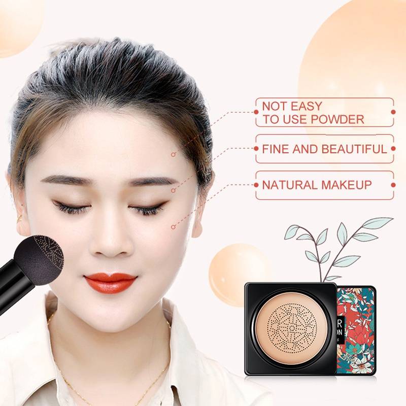 Mushroom Air Cushion Concealer Moisturizing Oil Control Does Not Take Off Makeup display picture 7