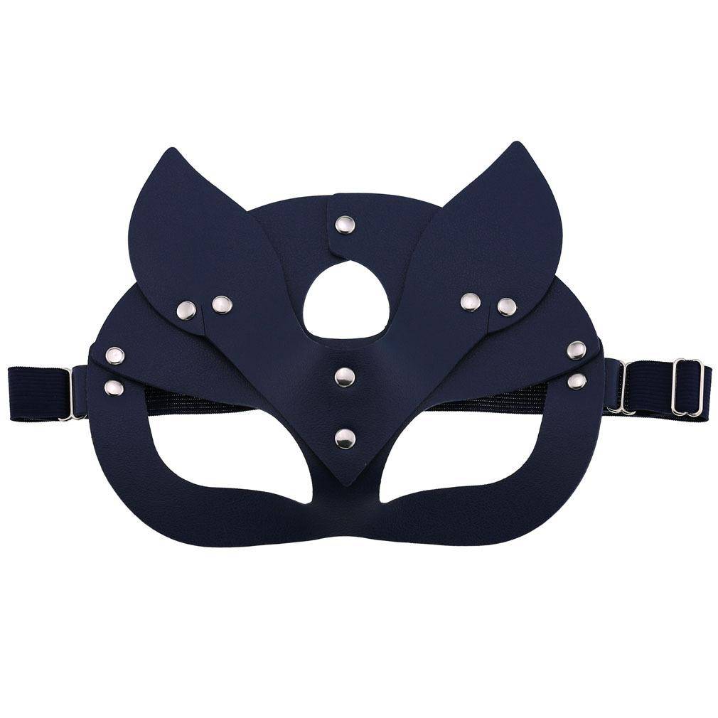 Creative Leather Prey Fox Ear Mask Eye Mask Christmas Party Dance Mask display picture 13