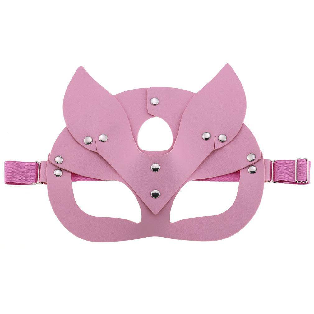 Creative Leather Prey Fox Ear Mask Eye Mask Christmas Party Dance Mask display picture 14