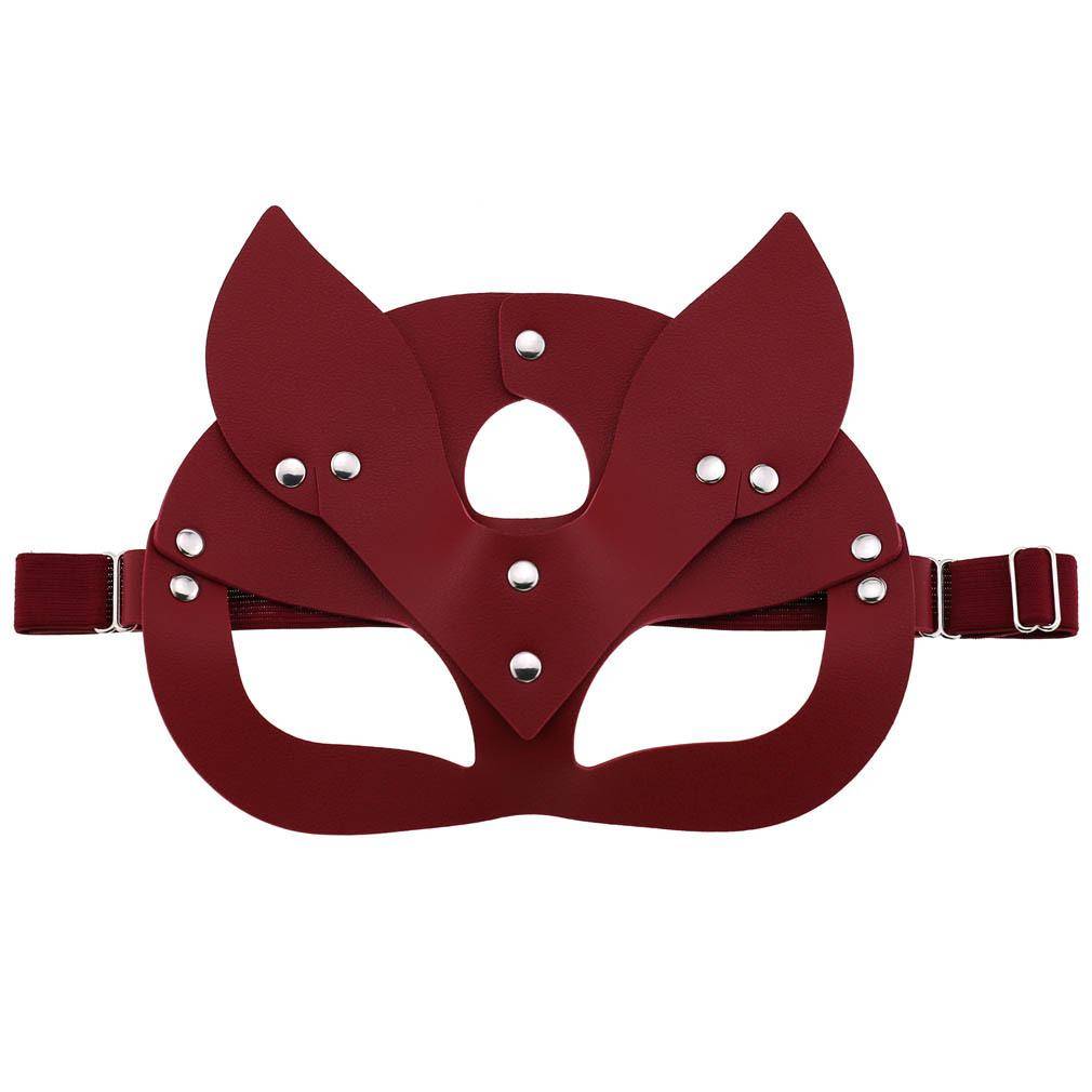 Kreative Lederne Beutefuchs-ohrmaske Augenmaske Weihnachtsfeier-tanzmaske display picture 15