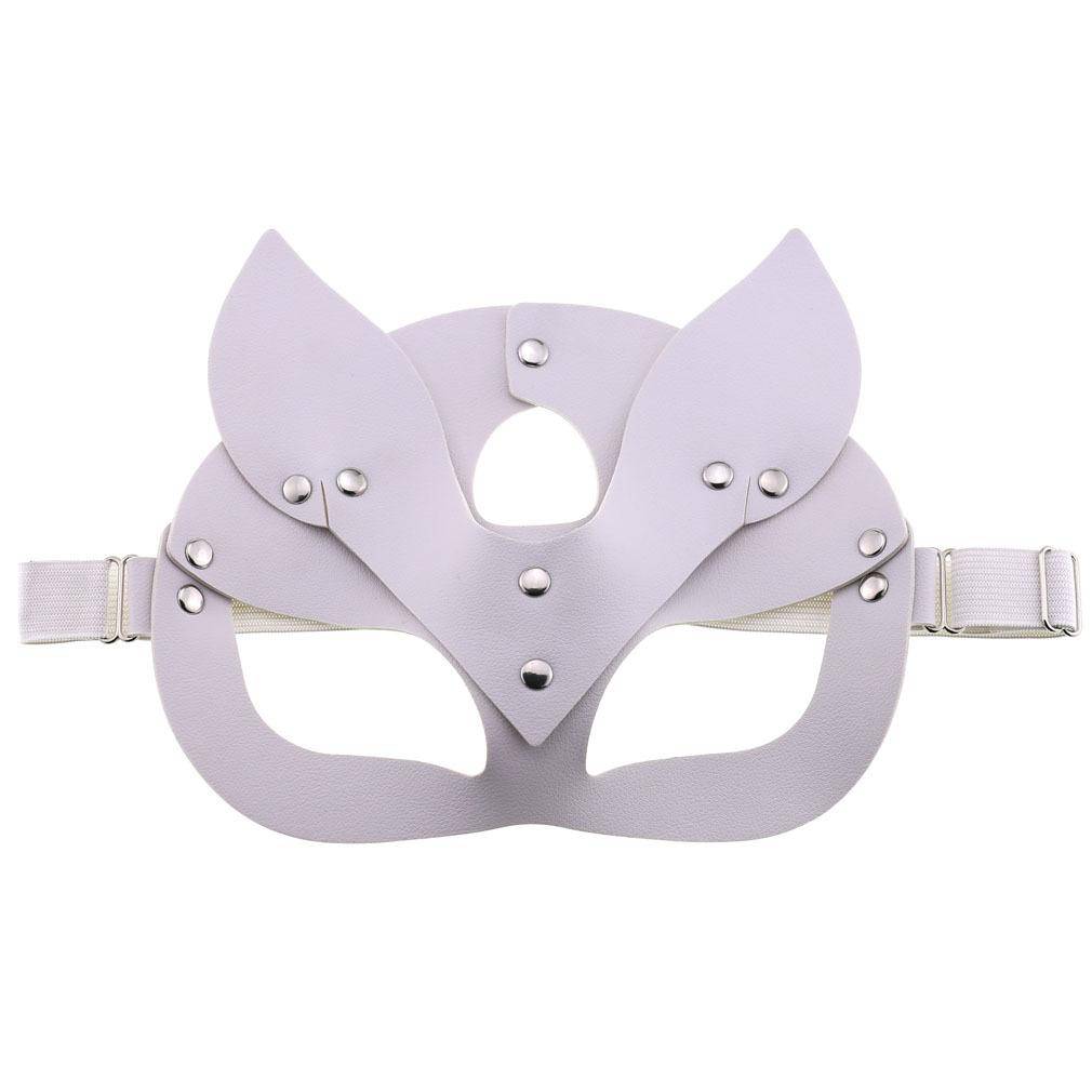 Creative Leather Prey Fox Ear Mask Eye Mask Christmas Party Dance Mask display picture 16