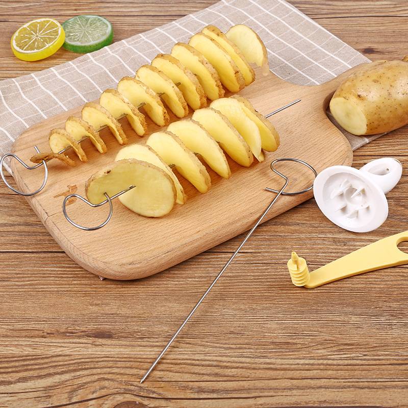 Küchenbedarf Kartoffelschneider Multifunktions-handschneider display picture 3