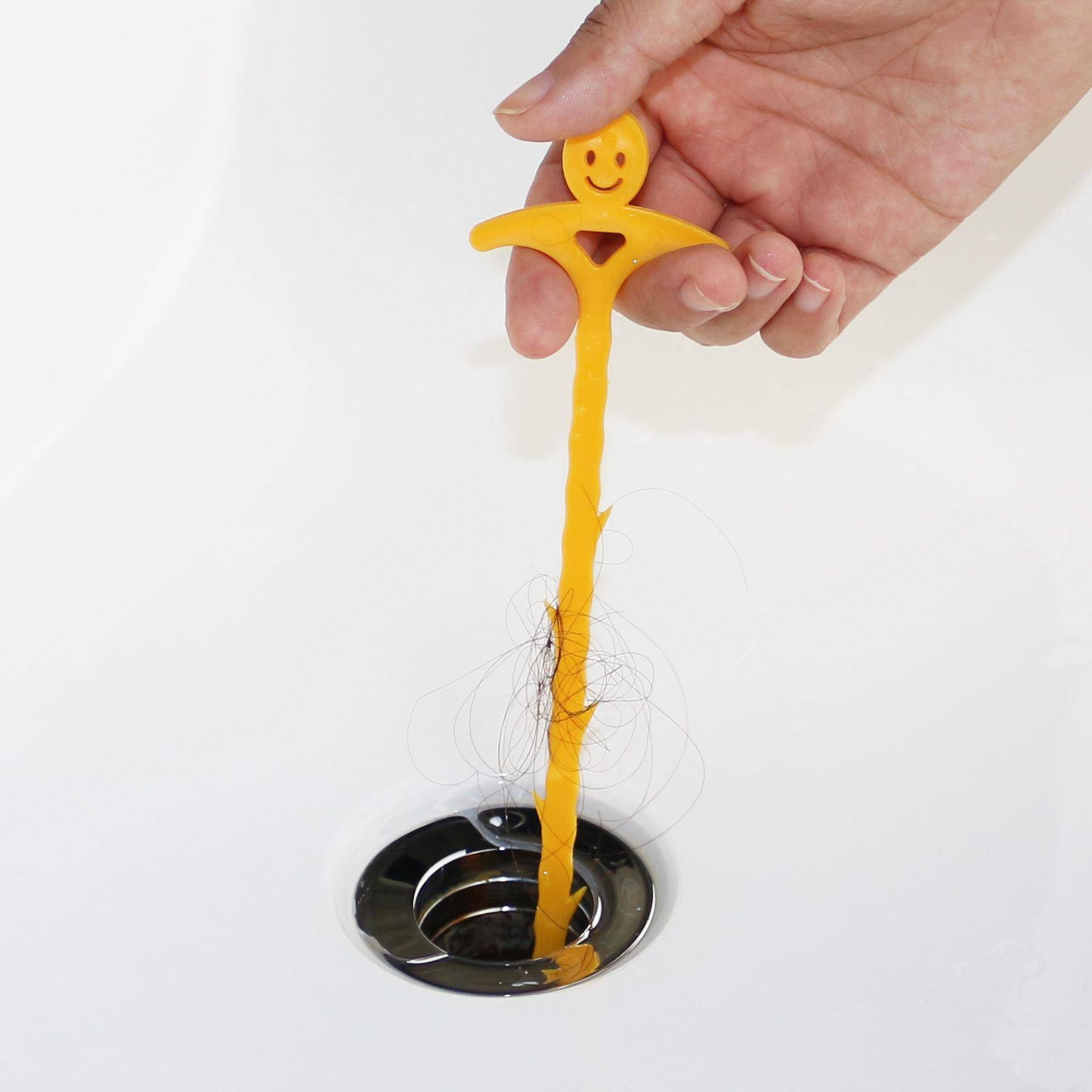 Smiley Kitchen Pipe Dredging Hook Sewer Toilet Dredging Device display picture 4