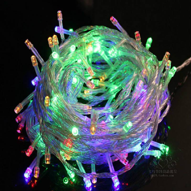Christmas Color 10m Led Lantern String Waterproof Flashing Lights Birthday Christmas Spring Festival Decoration String Lights With Tail Plug display picture 4