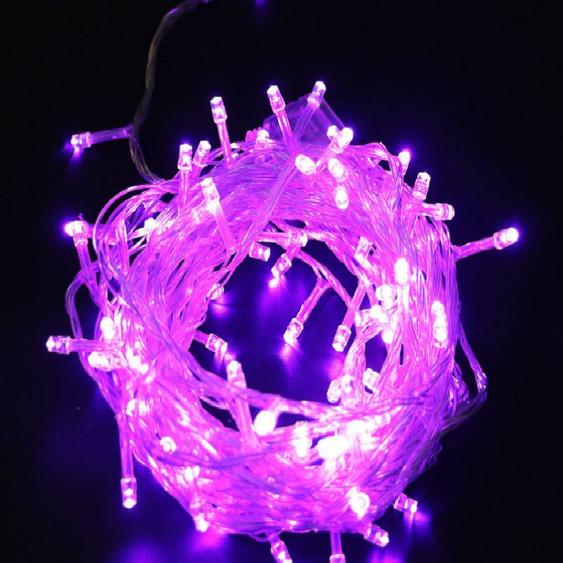Christmas Color 10m Led Lantern String Waterproof Flashing Lights Birthday Christmas Spring Festival Decoration String Lights With Tail Plug display picture 8