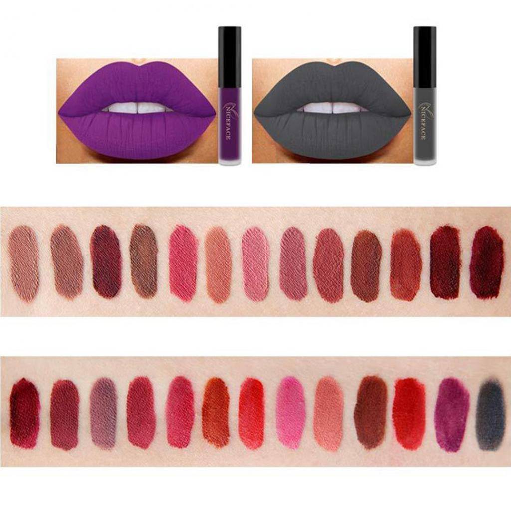 Matte Matte Lip Glaze Does Not Fade And Does Not Stick To Cup Lip Gloss display picture 16