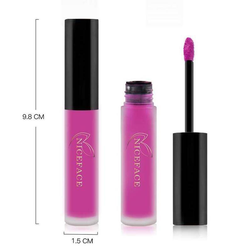 Matte Matte Lip Glaze Does Not Fade And Does Not Stick To Cup Lip Gloss display picture 17