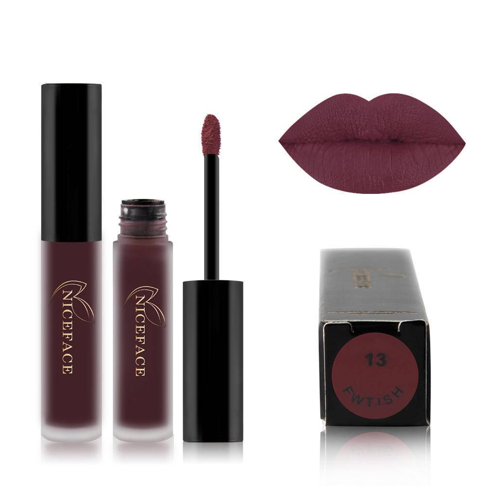Matte Matte Lip Glaze Does Not Fade And Does Not Stick To Cup Lip Gloss display picture 18