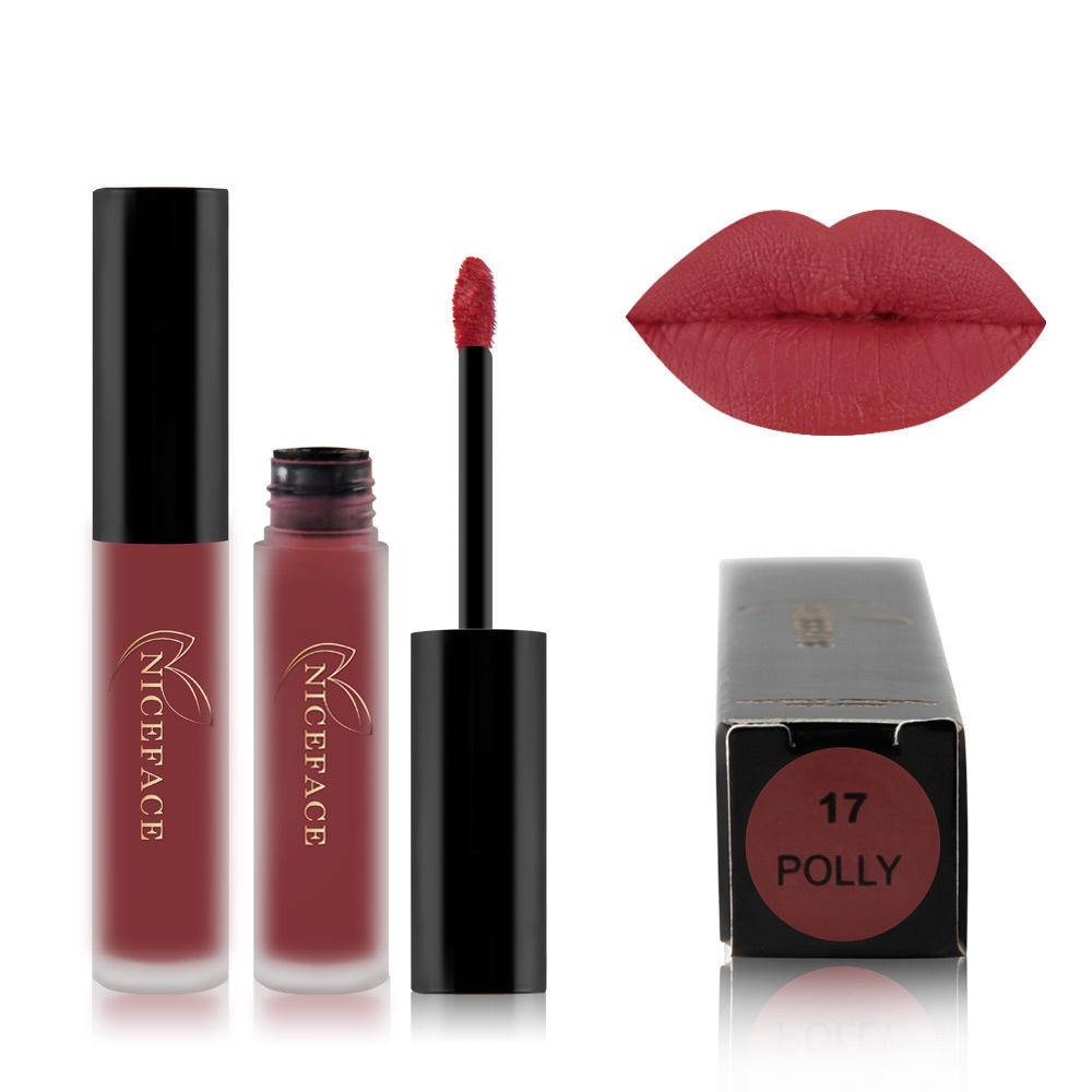Matte Matte Lip Glaze Does Not Fade And Does Not Stick To Cup Lip Gloss display picture 21