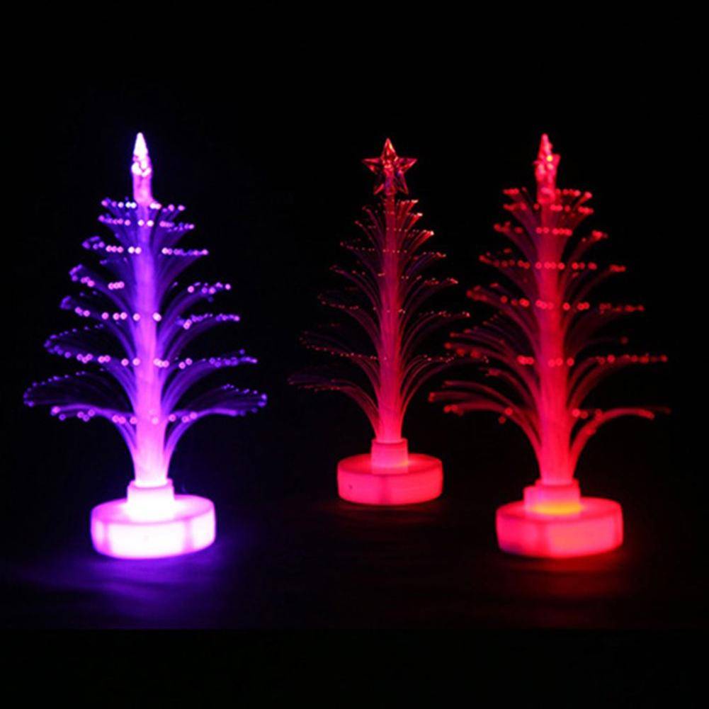 Glowing Fiber Optic Tree Les Colorful Fiber Optic Tree Luminous Toy Night Light display picture 4