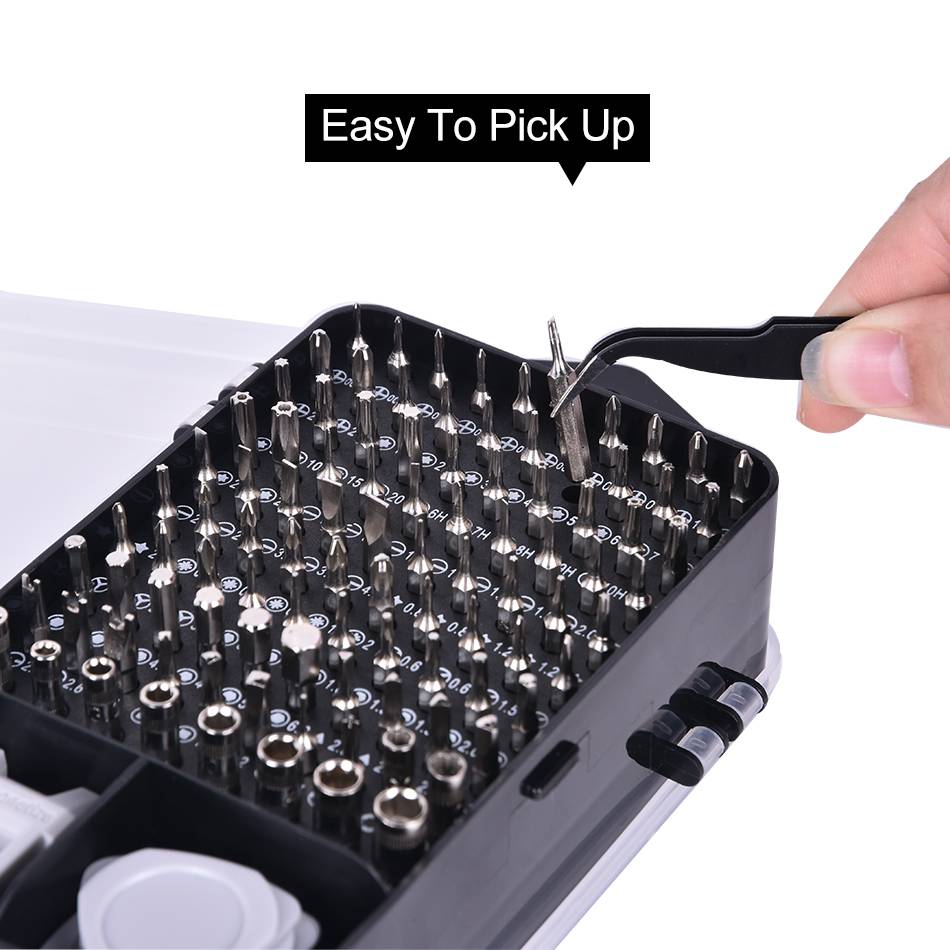 115 In One Disassembly Combination Watch Mobile Phone Disassembly And Repair Tool Chrome Vanadium Screwdriver Set display picture 8