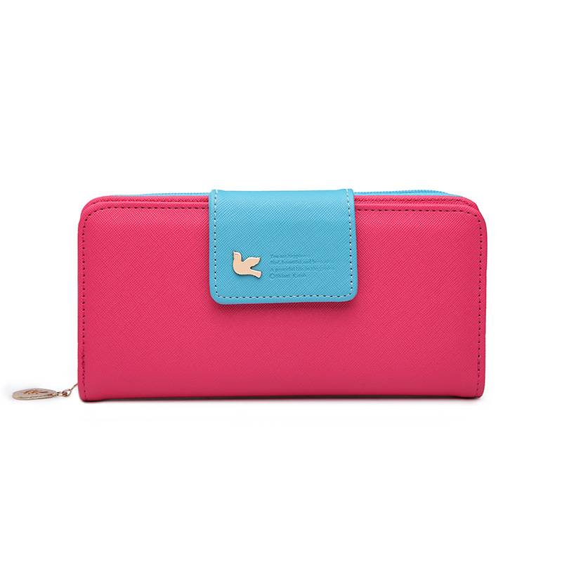 New Simple Square Zipper Ladies Wallet Tassel Short Coin Purse display picture 3
