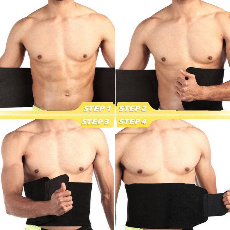 Cinturón Deportivo, Cinturón De Sudor Para Hombres Y Mujeres, Cinturón Absorbente De Sudor Abdominal Para Fitness display picture 2