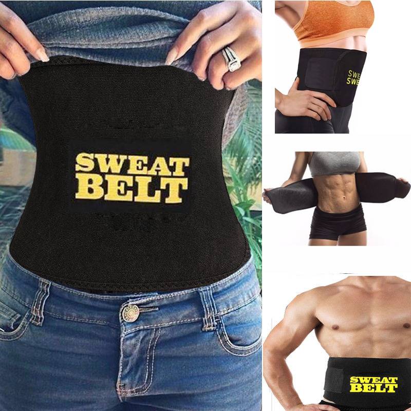 Sports Belt Men&#39;s And Women&#39;s Sweat Belt Fitness Abdominal Sweat-absorbing Belt display picture 11