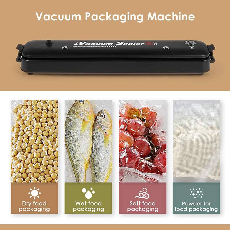 Vacuum Packaging Machine Household Automatic Vacuum Sealing Machine Small Plastic Sealing Machine Portable Kitchen Preservation Machine display picture 6