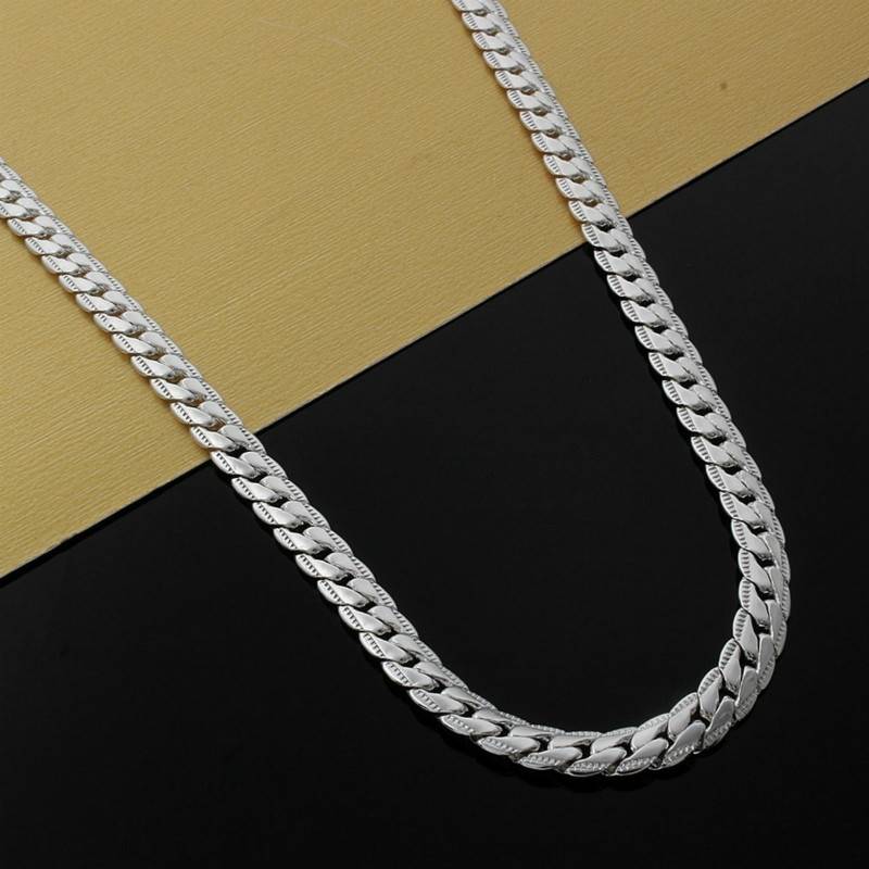 Fashion Geometric Solid Color Chain Necklace Wholesale display picture 4