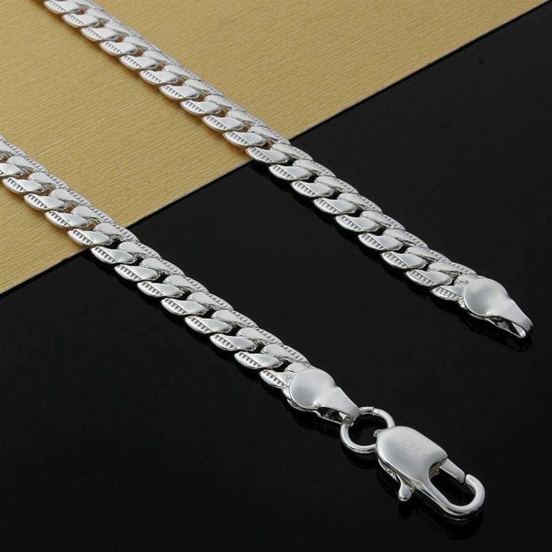 Fashion Geometric Solid Color Chain Necklace Wholesale display picture 5