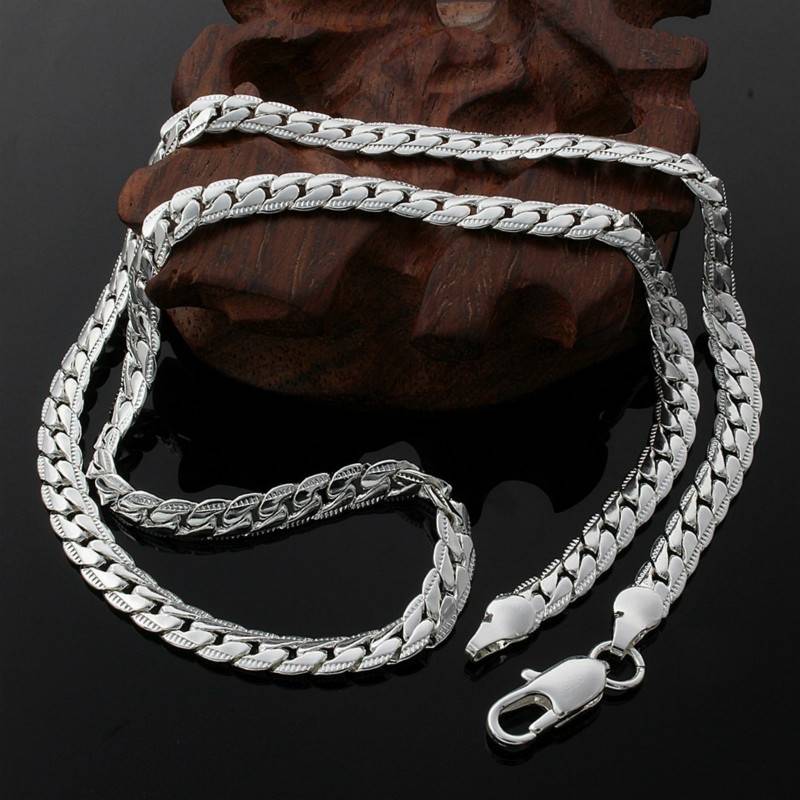 Fashion Geometric Solid Color Chain Necklace Wholesale display picture 11