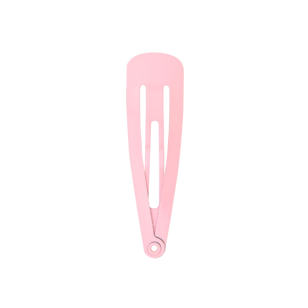 Girl'S Simple Style Solid Color Iron Spray Paint Stoving Varnish Hair Clip display picture 4