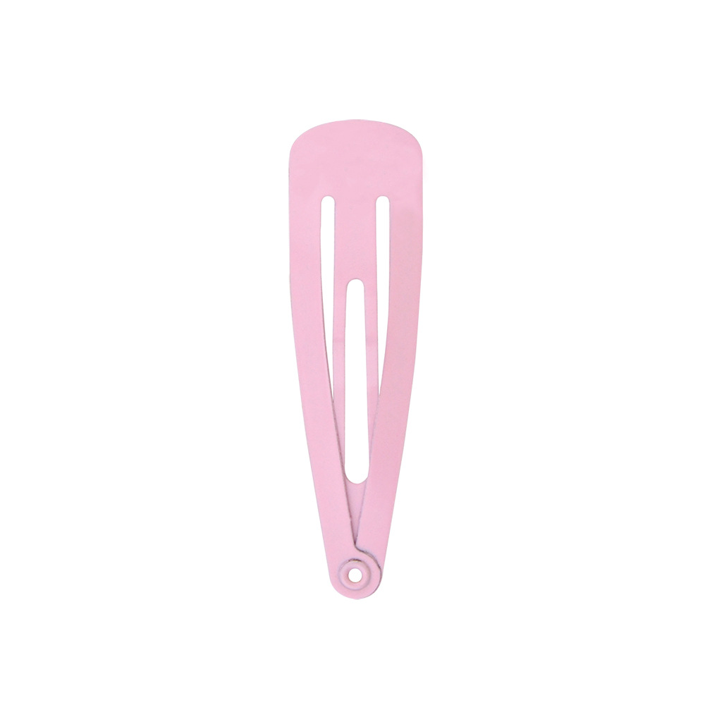 Girl'S Simple Style Solid Color Iron Spray Paint Stoving Varnish Hair Clip display picture 15