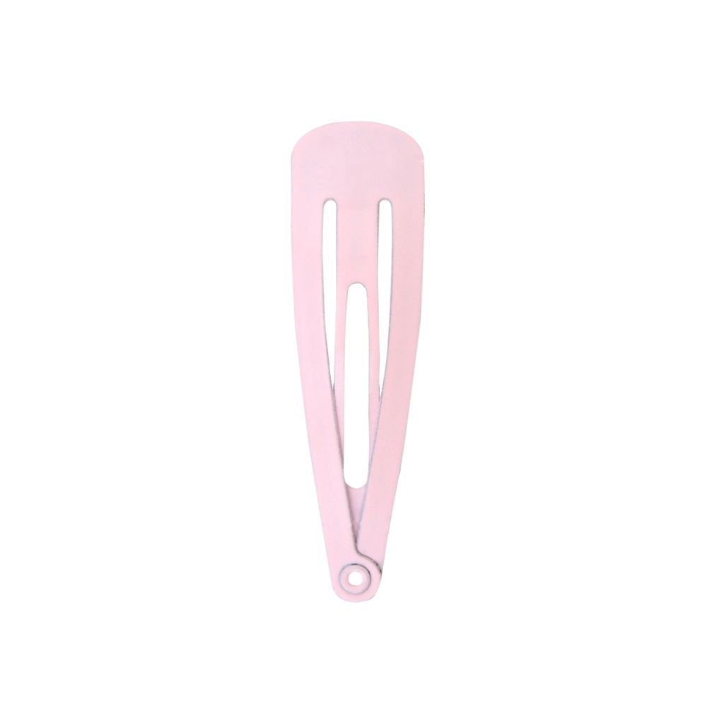 Girl'S Simple Style Solid Color Iron Spray Paint Stoving Varnish Hair Clip display picture 11