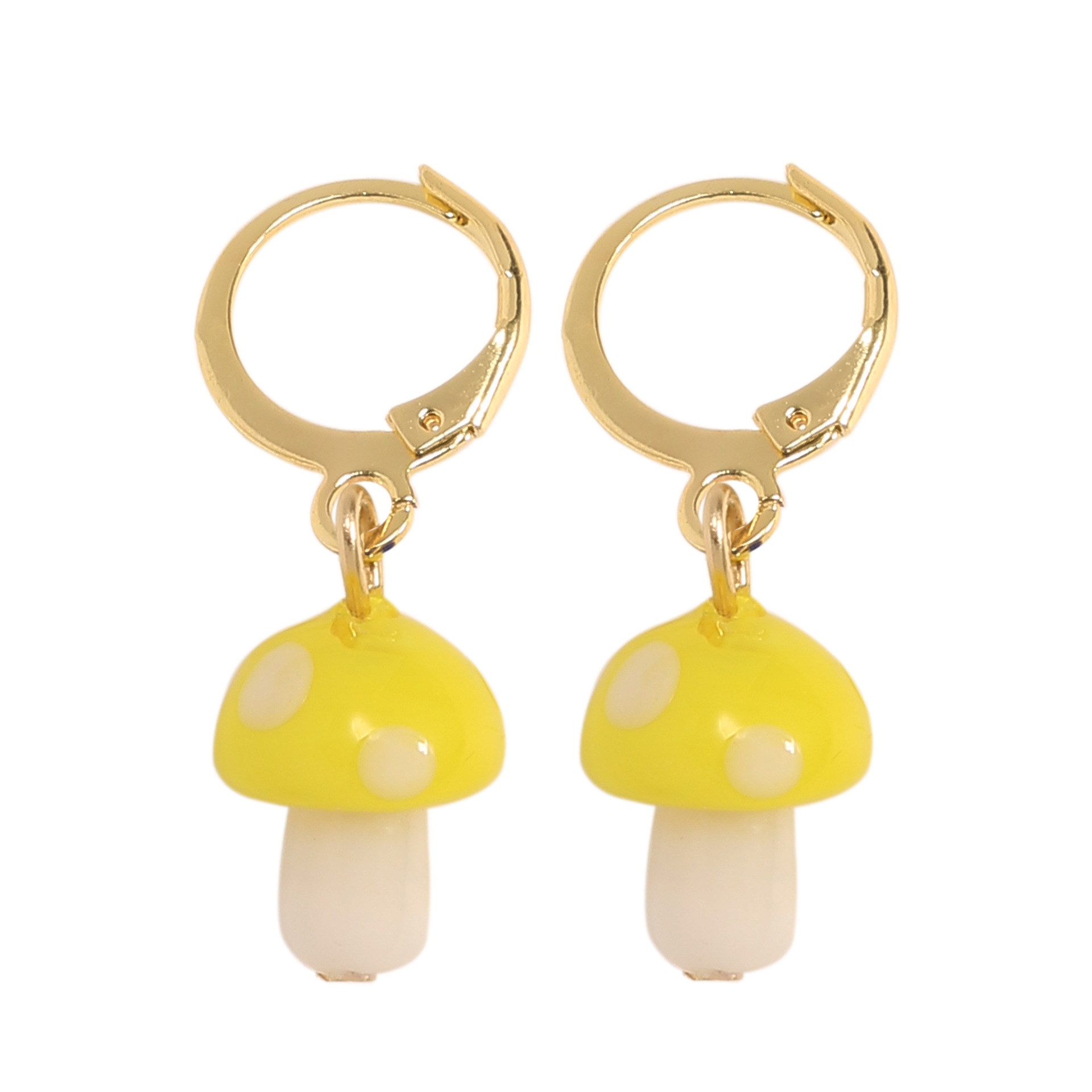 Fashion Cute Polka Dot Mushroom Earrings Simple Earrings Women display picture 2