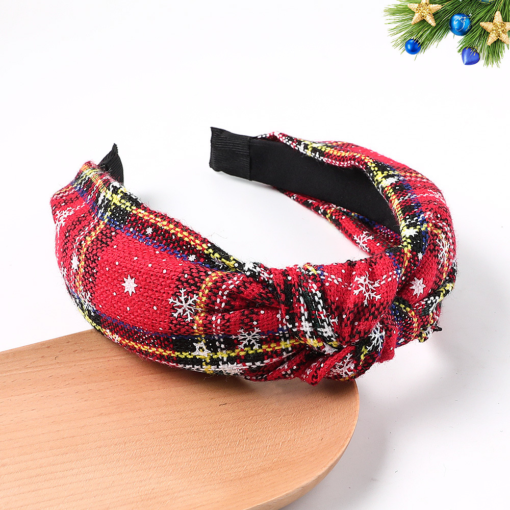 European And American Christmas Headband Head Buckle Christmas Ornaments Wholesale display picture 1