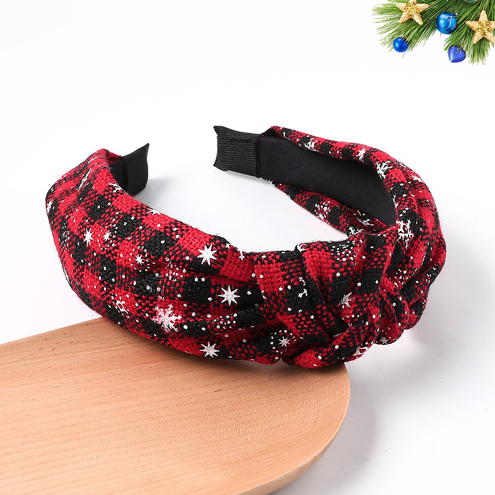 European And American Christmas Headband Head Buckle Christmas Ornaments Wholesale display picture 3