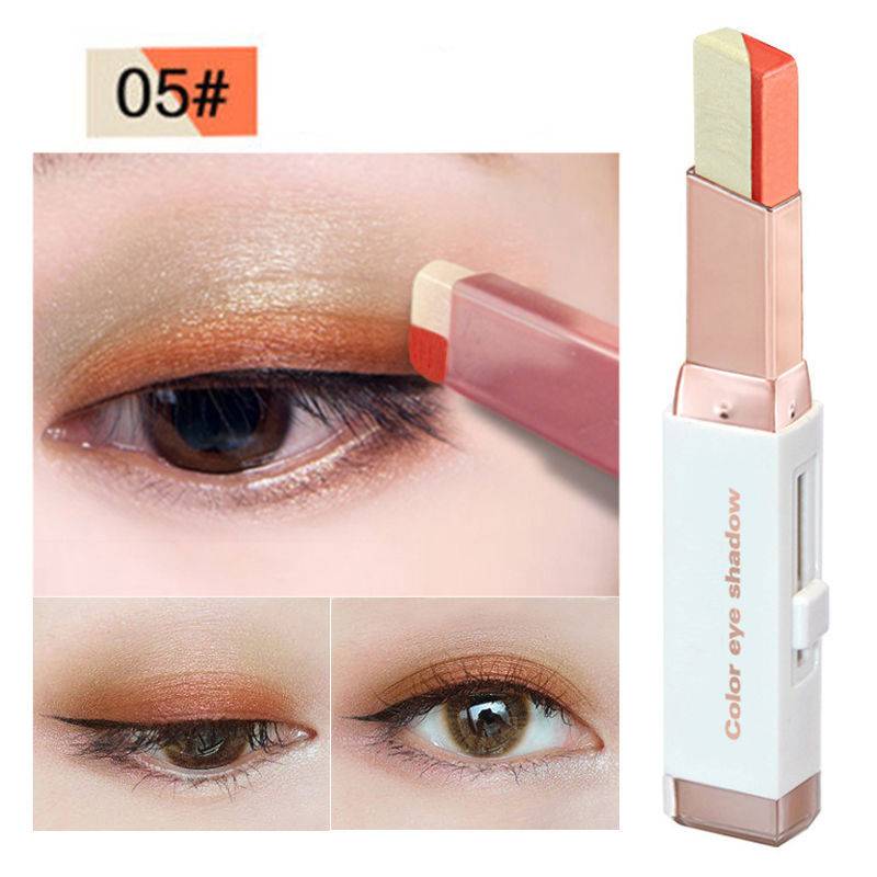 Two-color Eye Shadow Stick Velvet Gradient Pearlescent Eye Shadow display picture 10
