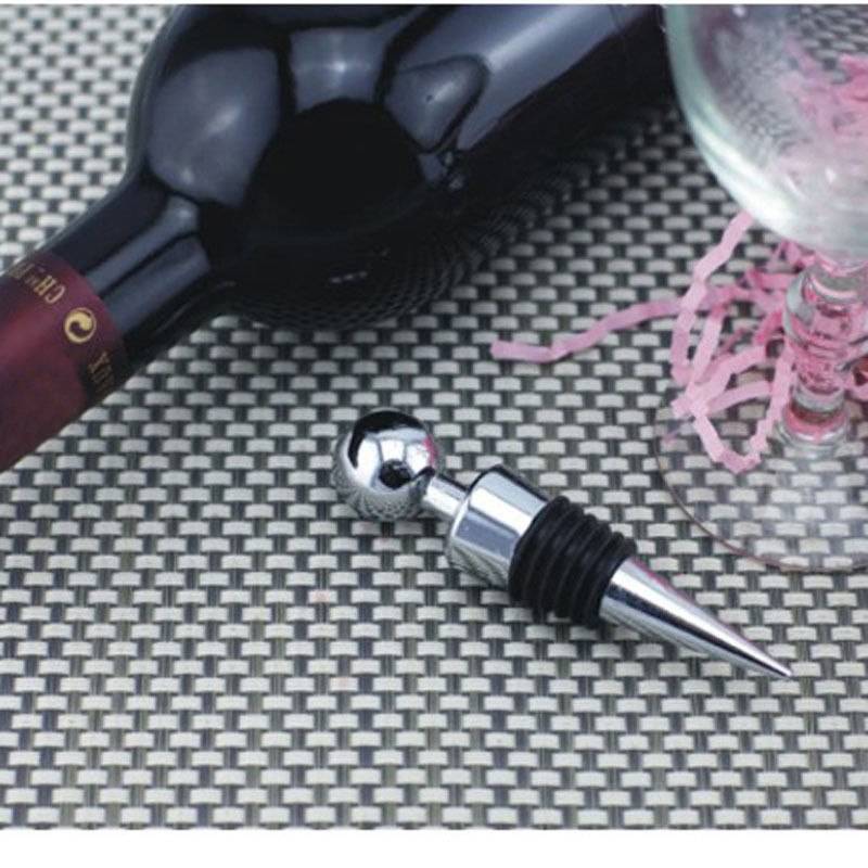 Red Wine Bottle Stopper Wine Fresh-keeping Sealing Lid Round Head Six-wire Plastic Conjoined Wine Set display picture 2