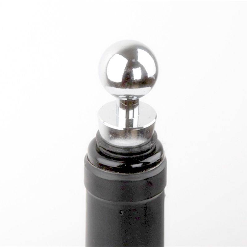 Red Wine Bottle Stopper Wine Fresh-keeping Sealing Lid Round Head Six-wire Plastic Conjoined Wine Set display picture 5