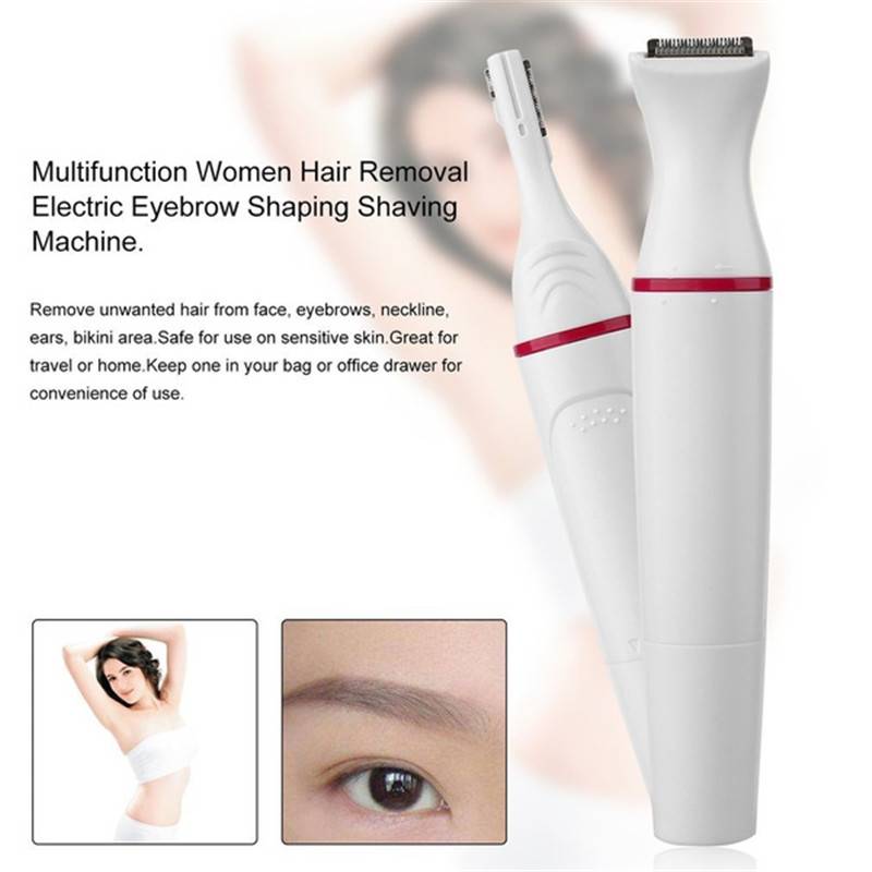 Simple Geometric Contrast Color 5 In 1 Multipurpose Hair Trimmer display picture 8