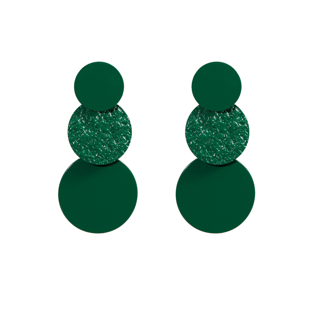 Fashion Circle Alloy Women's Drop Earrings 1 Pair display picture 9