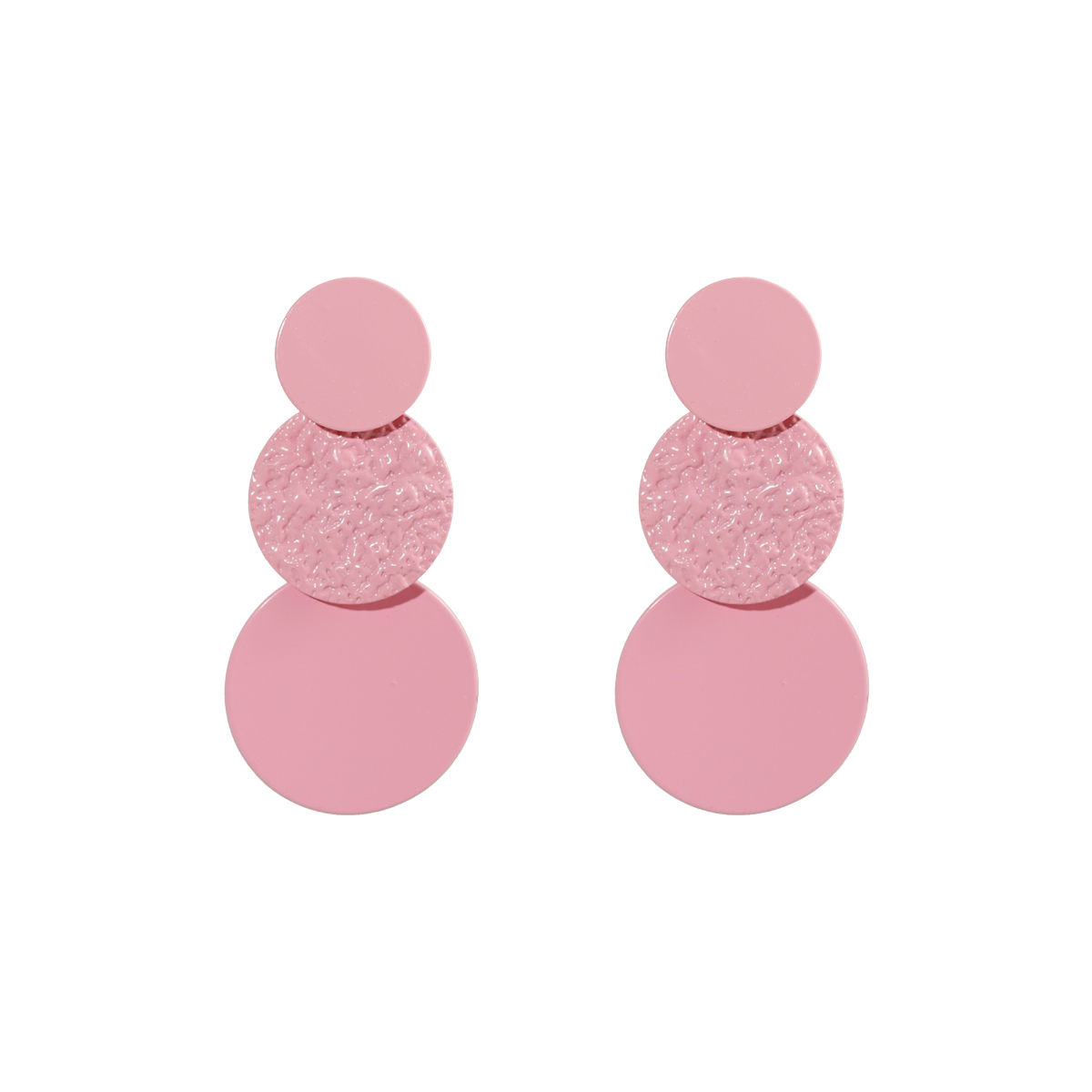 Fashion Circle Alloy Women's Drop Earrings 1 Pair display picture 8