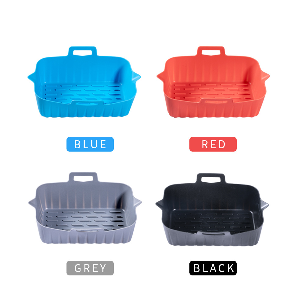 Simple Style Solid Color Silica Gel Baking Pan (tray) 1 Piece display picture 2