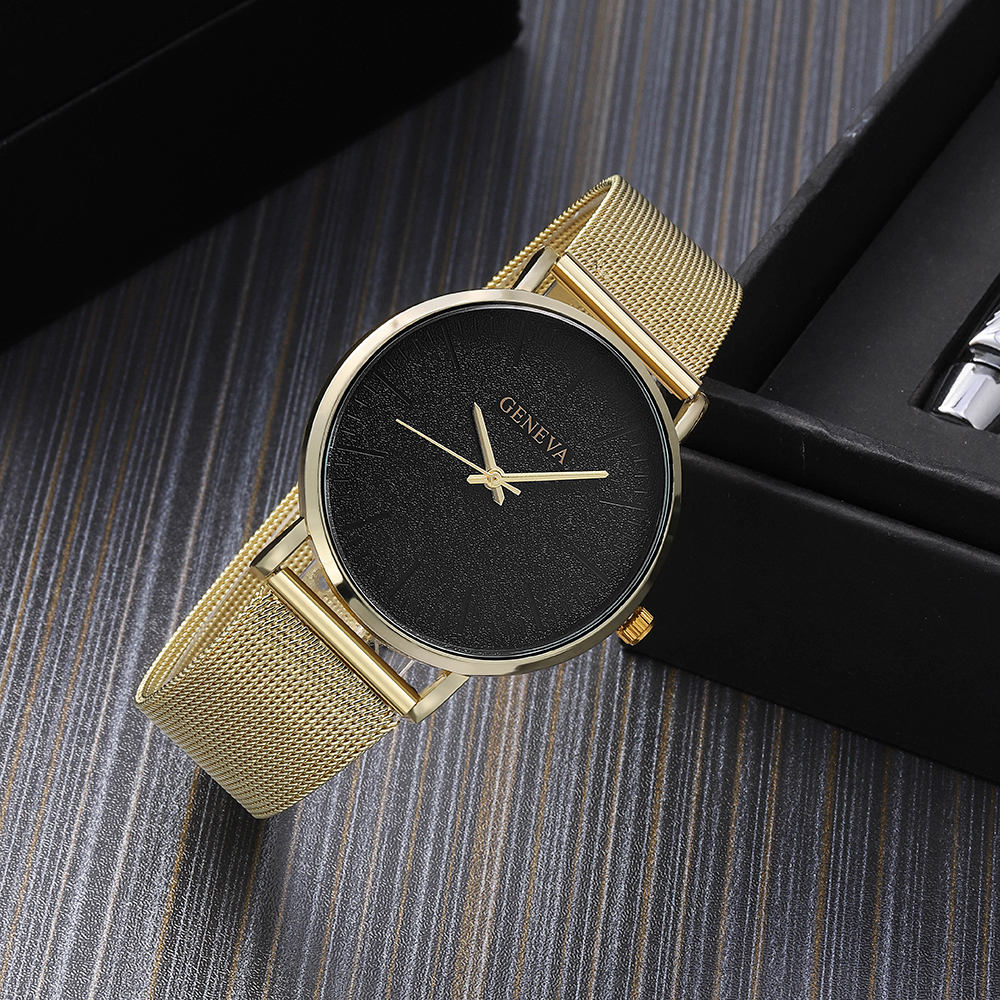 Fashion Solid Color Buckle Quartz Men's Watches display picture 8