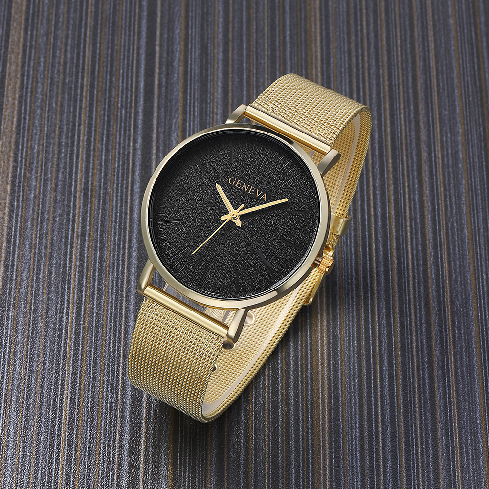 Fashion Solid Color Buckle Quartz Men's Watches display picture 9