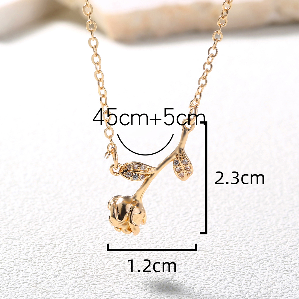 Simple Style Water Droplets Heart Shape Copper Inlay Zircon Pendant Necklace 1 Piece display picture 11