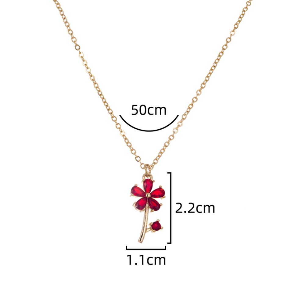 Simple Style Water Droplets Heart Shape Copper Inlay Zircon Pendant Necklace 1 Piece display picture 19
